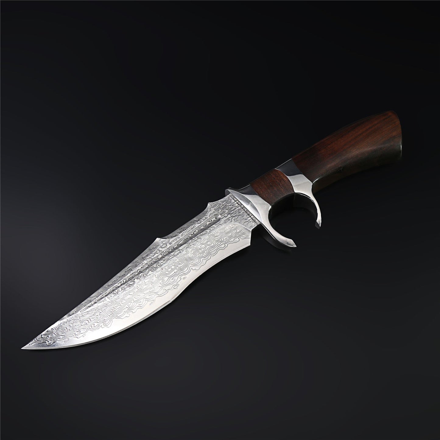 The Zeal Damascus Steel Fixed Blade