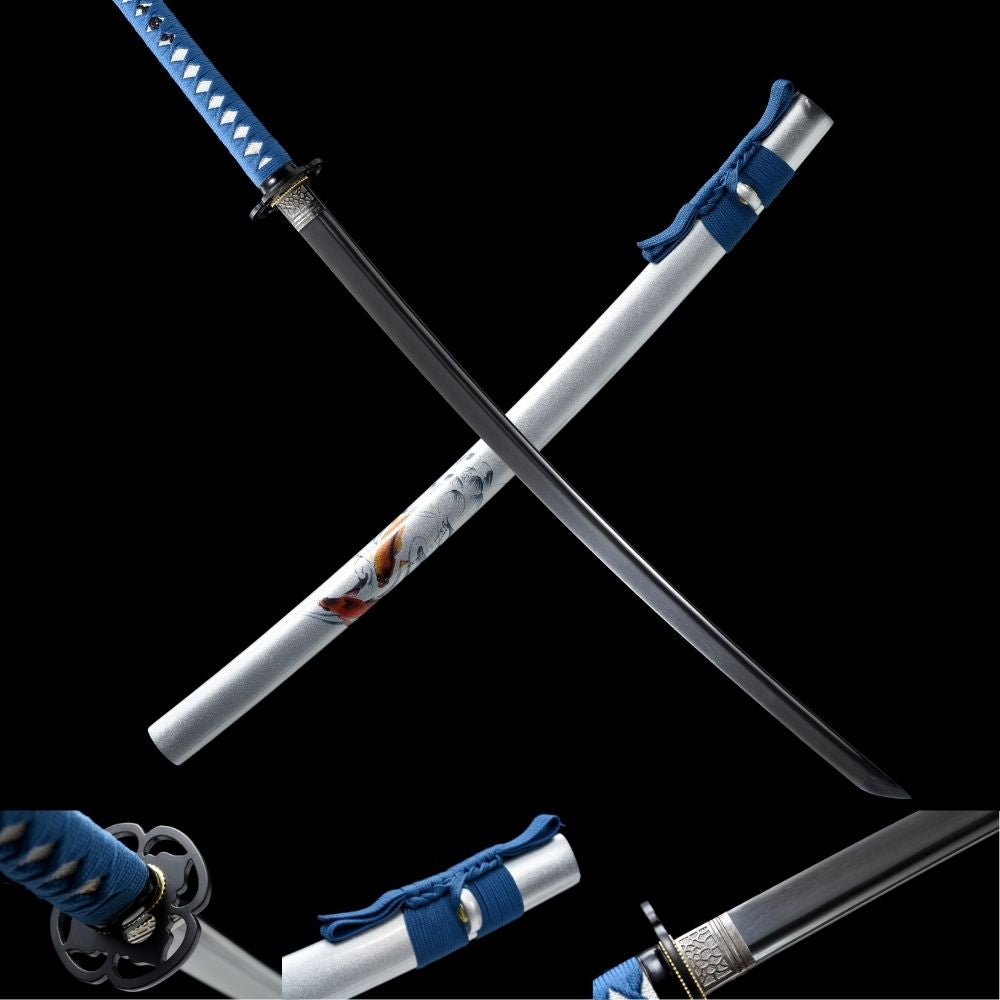 The Anatawa Handmade Katana Carbon Steel-Romance of Men
