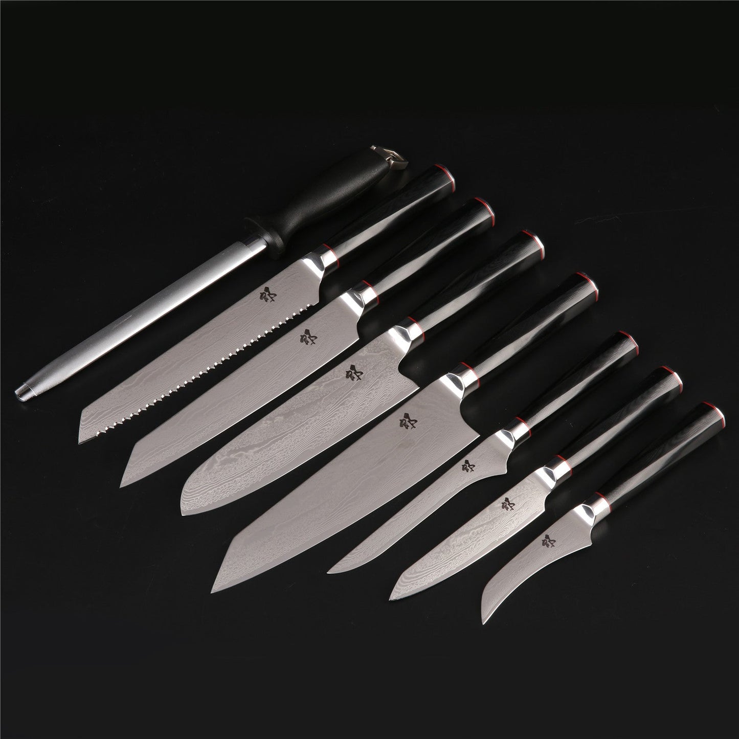 Xuan Series Damascus Steel Kitchen Knife Set