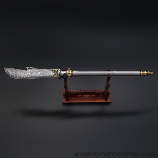 The Crescent Blade Damascus Steel Pocket Knife Upgraded Version-Romance of Men