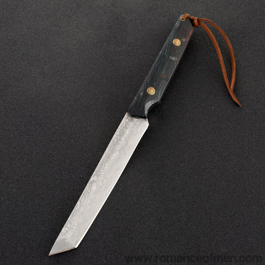 The vital Damascus samurai knife 21CM-Romance of Men