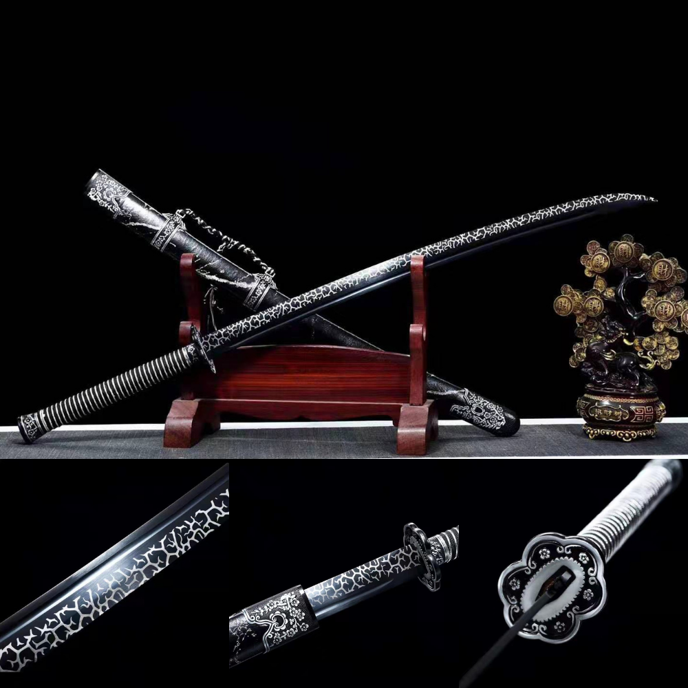 The Tsumetai Tsuki Handmade Chinese Dao Manganese Steel-Romance of Men