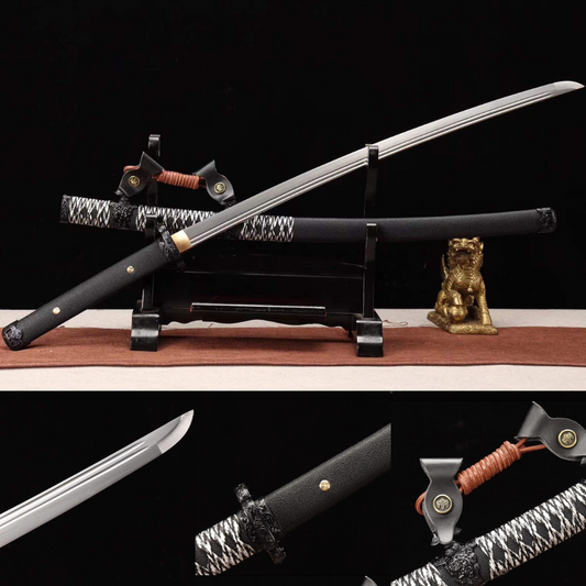 The Kuroi Mizu Handmade Katana Manganese Steel