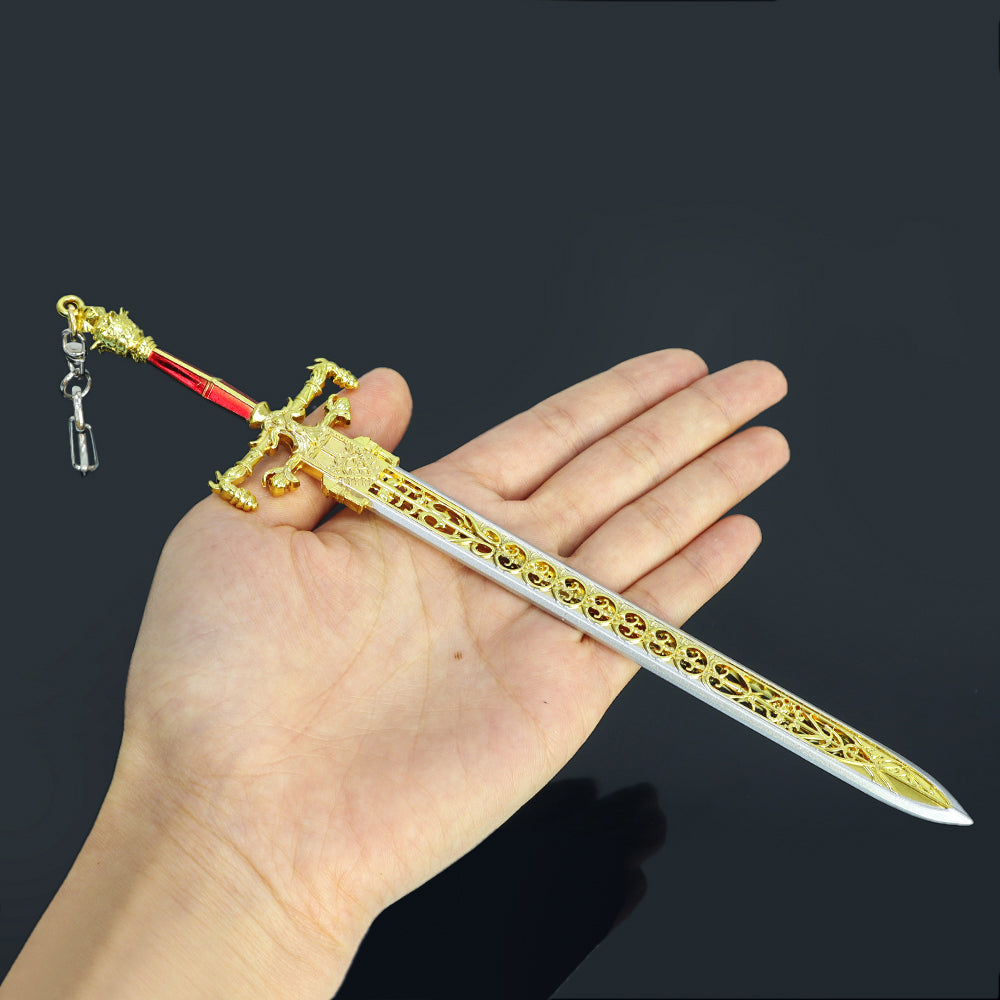 The Sword of Night and Flame Keychain Gadget Toy