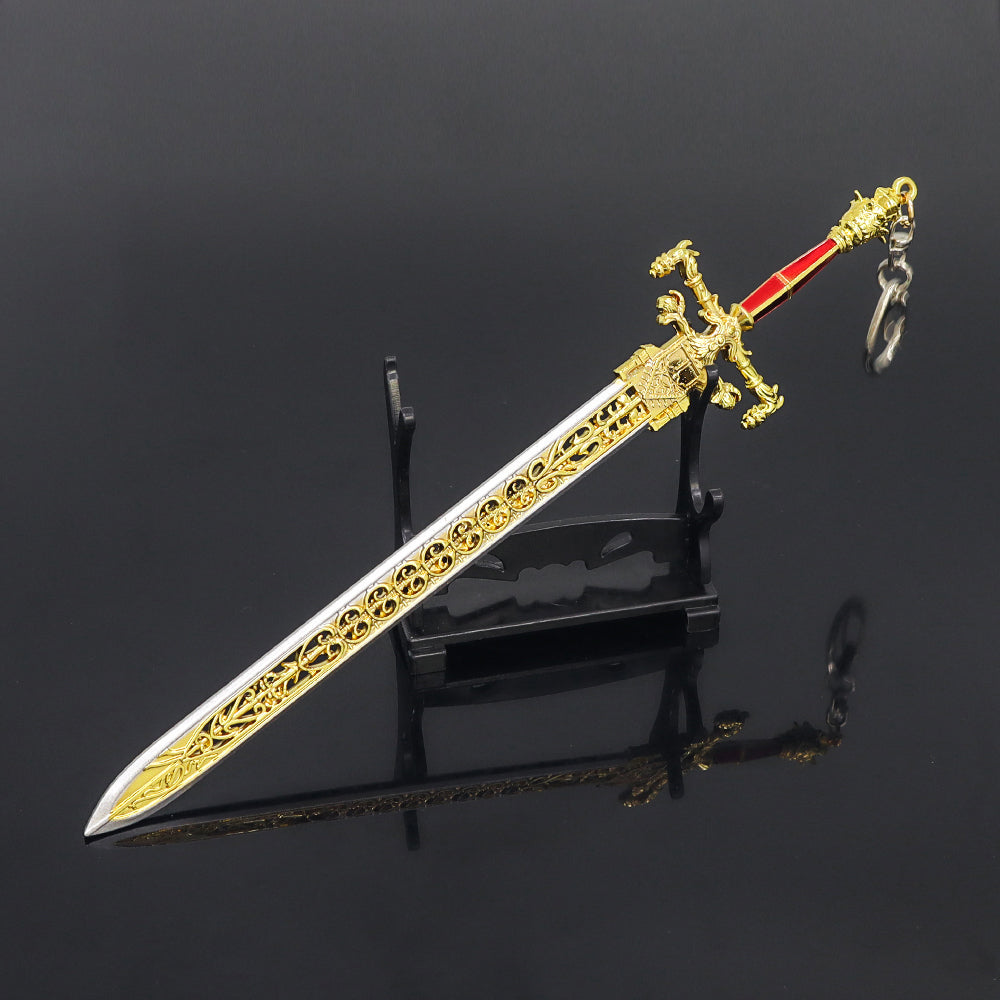 The Sword of Night and Flame Keychain Gadget Toy